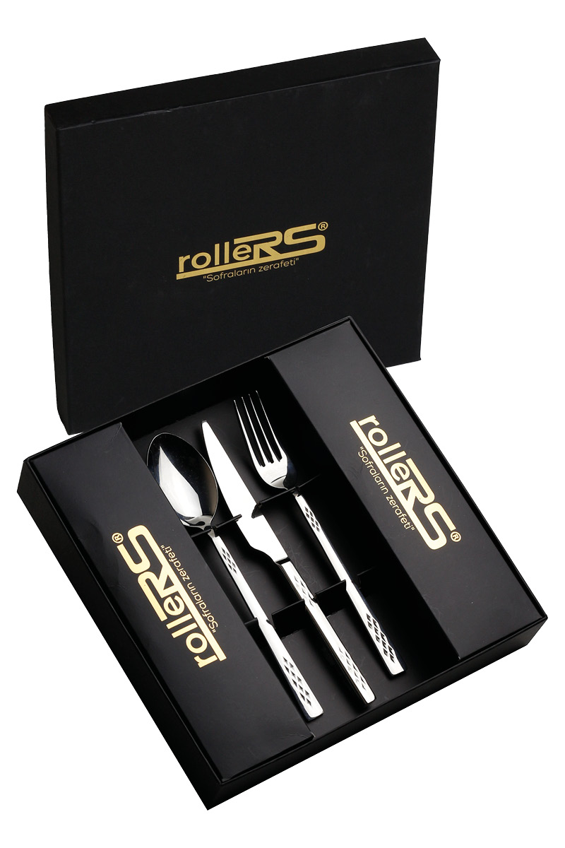 Baklava 18-Piece Cutlery Set
